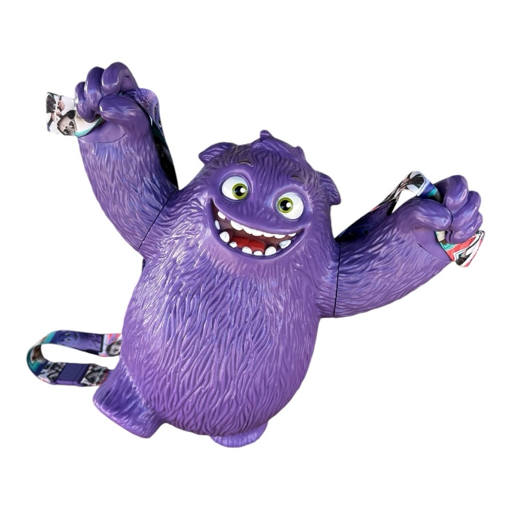 🇺🇸 AMC IF Imaginary Friends Purple Popcorn Bucket with Strap 10”